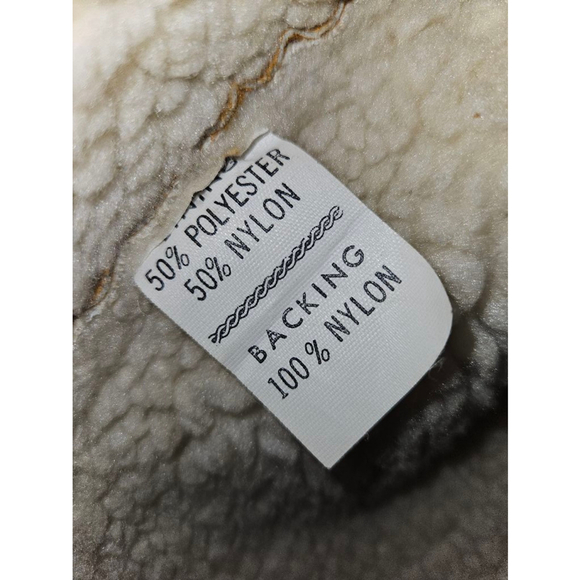 Vintage Unisex Kids Brown Leather Vest Size M (Made in Mexico) - Picture 8 of 11